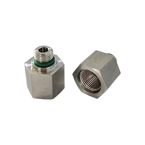 3/8" Male SAE/ORB x 1/2" Female SAE/ORB, 316 SS