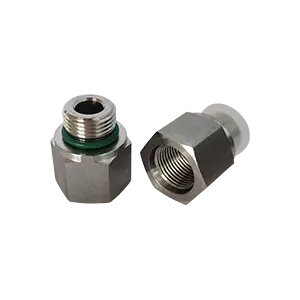 5/8" Male SAE/ORB x 1/2" Female SAE/ORB, 316 SS