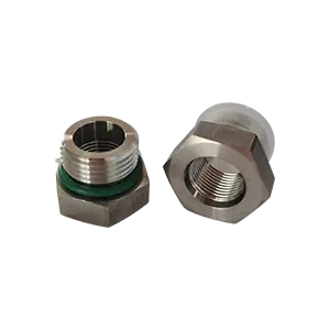 3/4" Male SAE/ORB x 1/2" Female SAE/ORB, 316 SS
