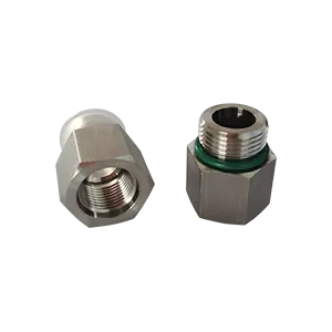3/4" Male SAE/ORB x 5/8" Female SAE/ORB, 316 SS