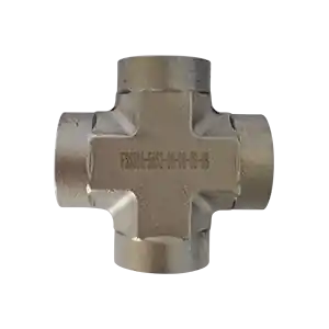 1/2" Female NPT x 1/2" Female NPT x 1/2" Female NPT x 1/2" Female NPT Cross, 316 SS