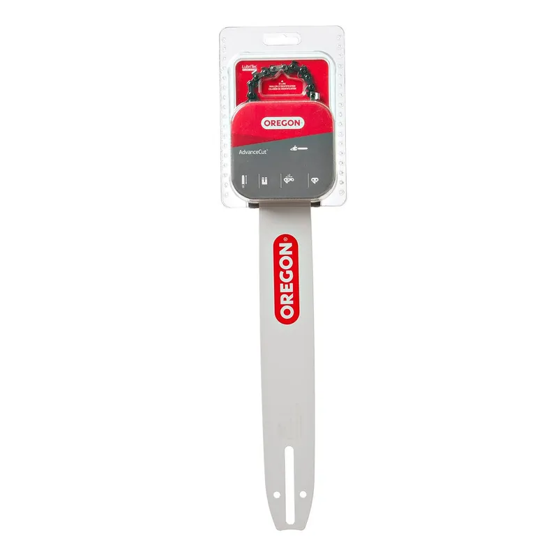 Oregon - 540390 - 14" Bar and Chain Combo - 3/8" Pitch Low Profile, .043" Gauge, 50 Drive Links