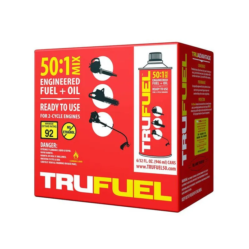 TruFuel - 6525638 - Case of 50 1 Quarts (6 Bottles) Tru Fuel