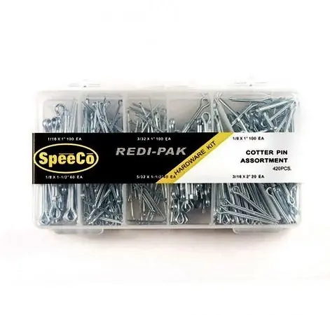 SpeeCo - S175112SP - Cotter Pin Assortment Kit