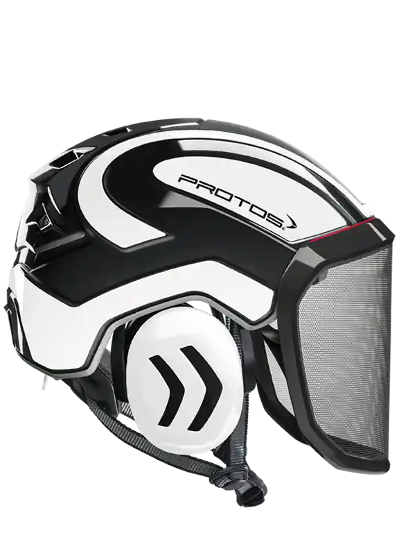 Pfanner - PROTOS-WB - Protos Integral Helmet – White/Black
