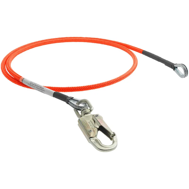 US Rigging - FLA2010SE-CS07 - Wire Core Lanyard (Flipline) Kit 5/8" x 10‘