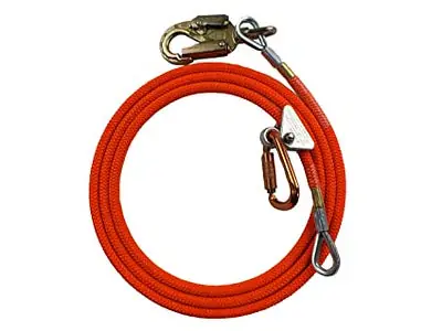 US Rigging - FLK1208 - 8‘ Steel Core Flipline 1/2" Kit