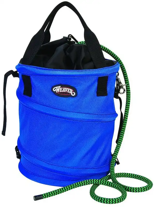 Weaver - 0807152 - 150‘ Blue Collapsible Basic Rope Bag