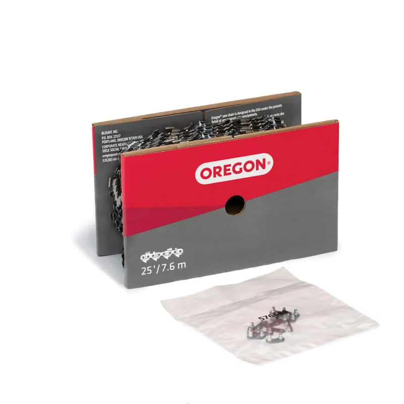Oregon - 21BPX025U - 25‘ Reel Chainsaw Chain - .325" Pitch, .058" Gauge, Micro Chisel for 25RM325R