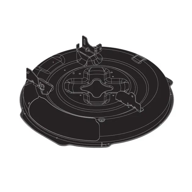 MTD - 983-05040E-0637 - 30" Deck Shell (Powder Black)