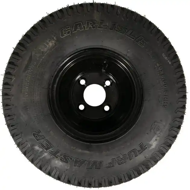 MTD - 634Z07264-0637 - Complete Wheel 20x8-8 (Turf) (Powder Black)