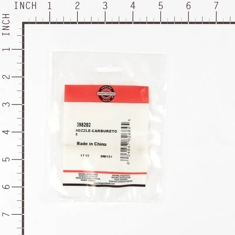 Briggs & Stratton - 398202 - NOZZLE-CARBURETOR