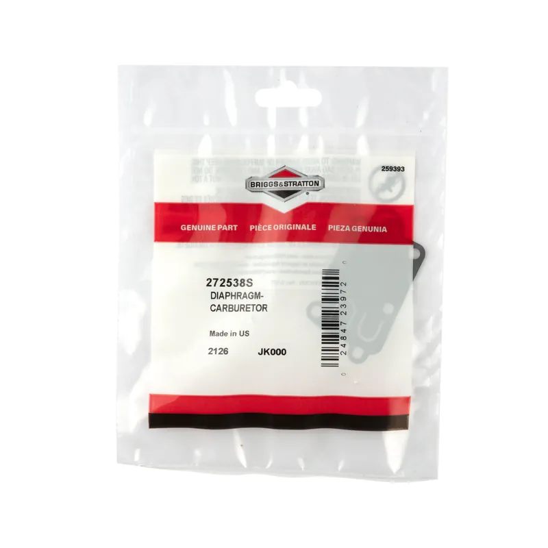 Briggs & Stratton - 272538S - Diaphragm for 3-5 HP Horizontal Engines (PULSA JET - New Style)