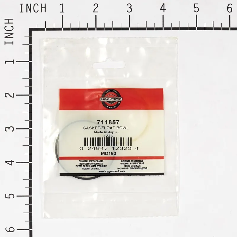Briggs & Stratton - 711857 - GASKET-FLOAT BOWL