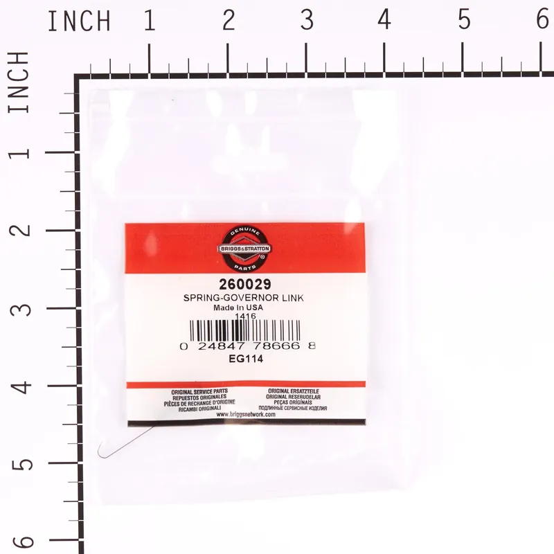 Briggs & Stratton - 260029 - SPRING-GOVERNOR LINK