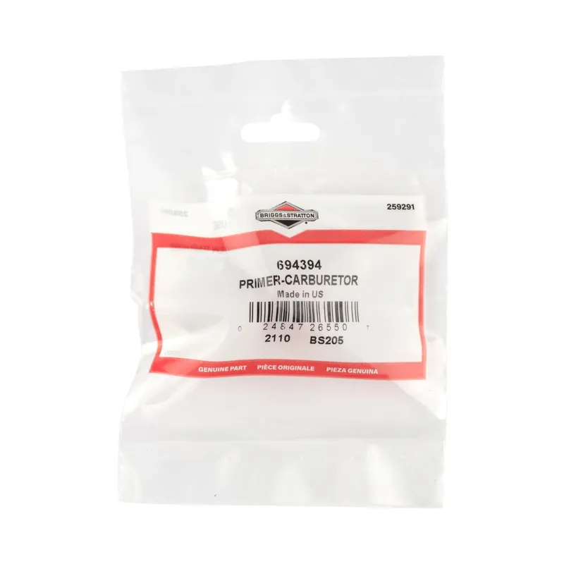Briggs & Stratton - 694394 - Carburetor Primer Bulb