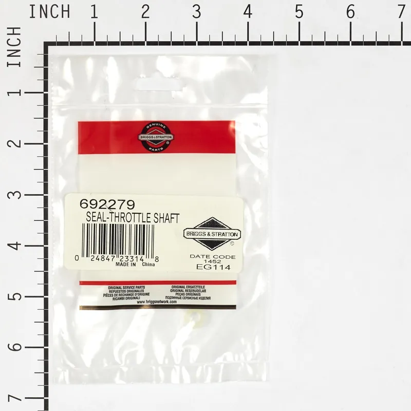Briggs & Stratton - 692279 - SEAL-THROTTLE SHAFT