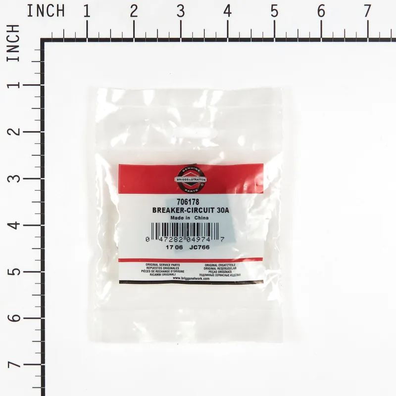 Briggs & Stratton - 706178 - BREAKER-CIRCUIT 30A
