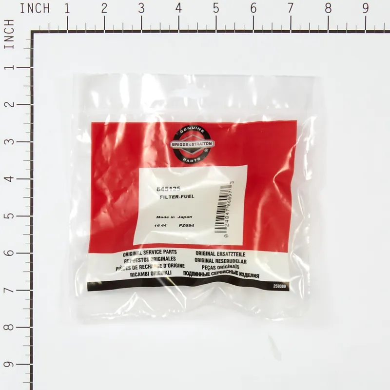 Briggs & Stratton - 845125 - Fuel Filter, 20 Micron (No Bypass)