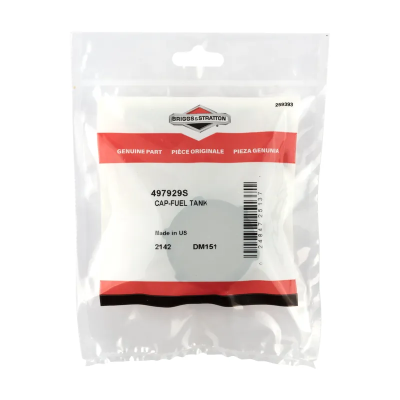 Briggs & Stratton - 497929S - Fuel Tank Cap