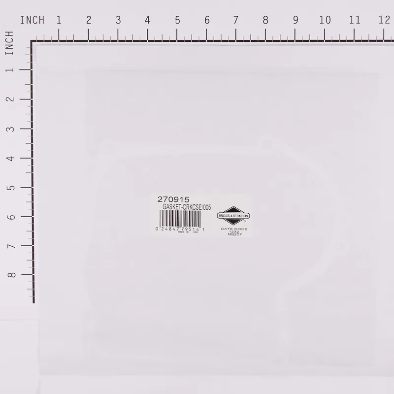 Briggs & Stratton - 270915 - GASKET-CRKCSE/005