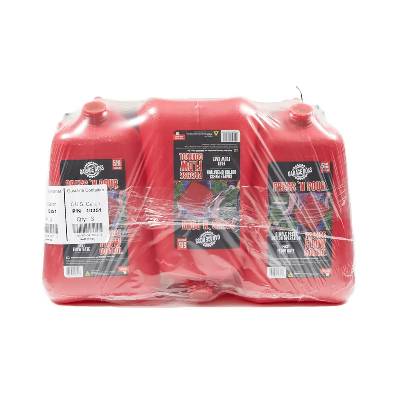 3 PK Briggs & Stratton - GB351 - Press ‘N Pour 5 Gallon Gas Can - Case of 3