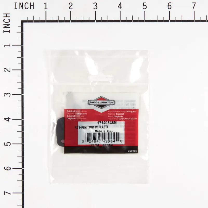 Briggs & Stratton - 1714054SM - KEY-IGNITIOM W/PLASTI