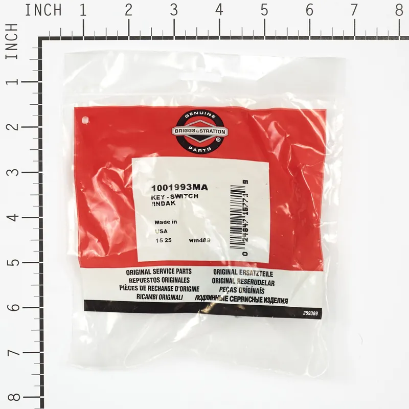 Briggs & Stratton - 1001993MA - KEY - SWITCH /INDAK