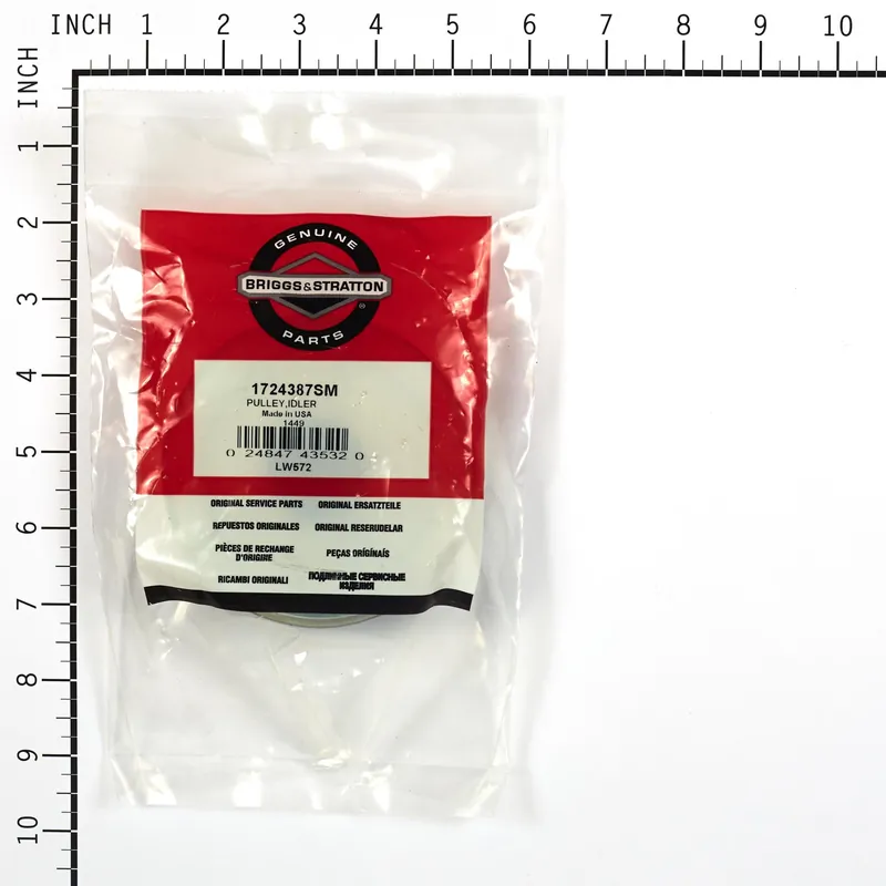 Briggs & Stratton - 1724387SM - Pulley, Idler