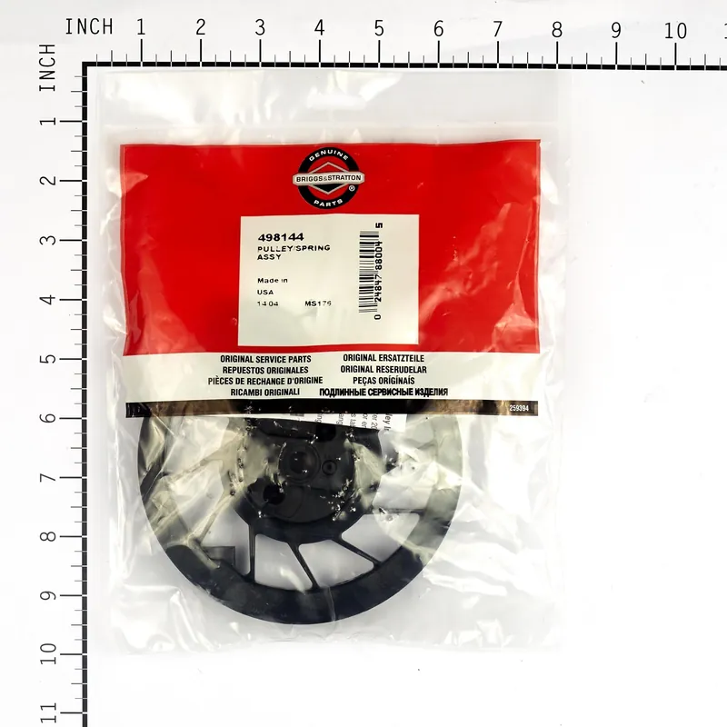 Briggs & Stratton - 498144 - Pulley & Spring Assembly