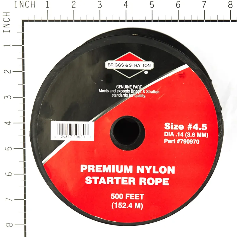 Briggs & Stratton - 790970 - 4-1/2 Recoil Starter Rope, 500 Foot Spool