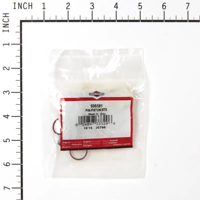 Briggs & Stratton - 696581 - PIN-PISTON/STD