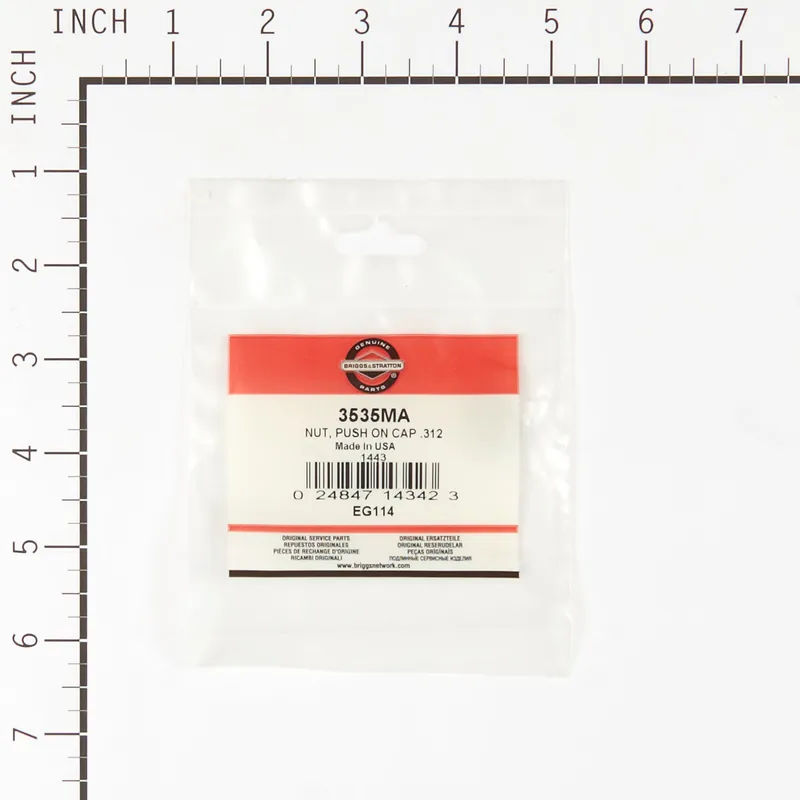 Briggs & Stratton - 3535MA - NUT PUSH ON CAP .312