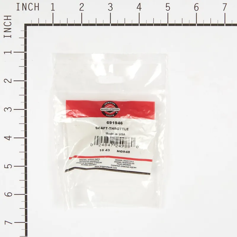 Briggs & Stratton - 691946 - SHAFT-THROTTLE