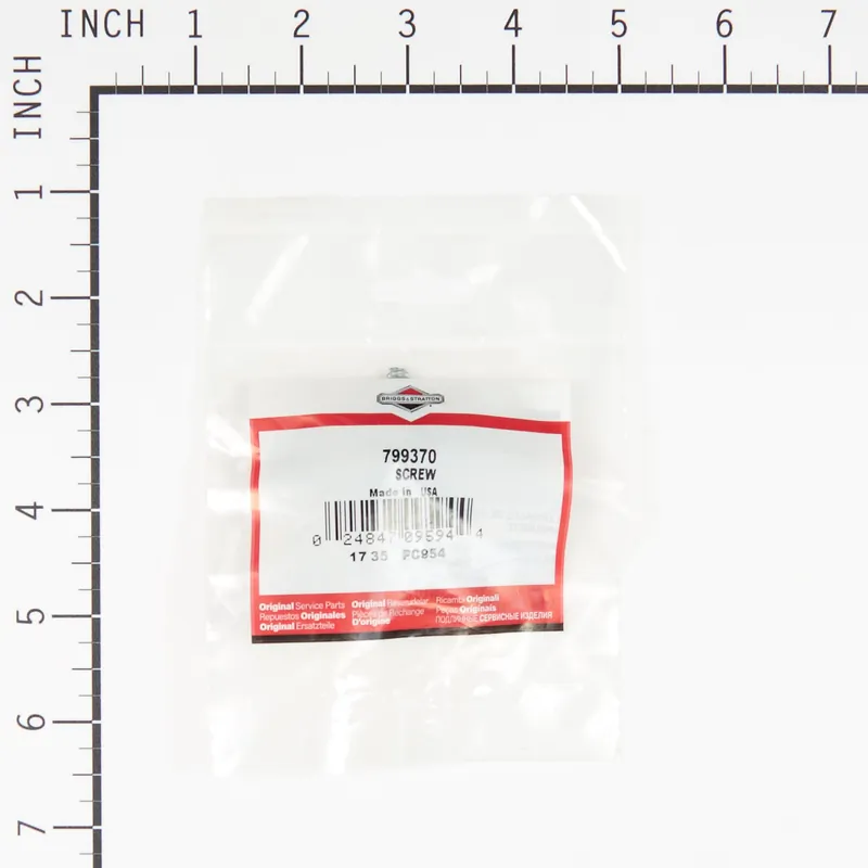 Briggs & Stratton - 799370 - Replacement Screw