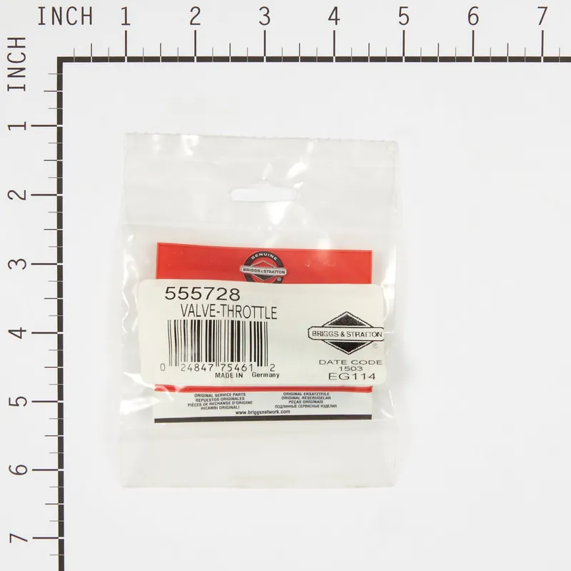 Briggs & Stratton - 555728 - VALVE-THROTTLE