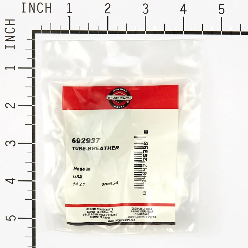 Briggs & Stratton - 692937 - Breather Tube Replacement