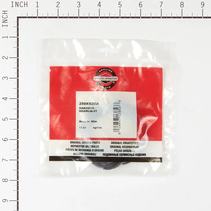 Briggs & Stratton - 250X92MA - HARNESS - HEADLIGHT