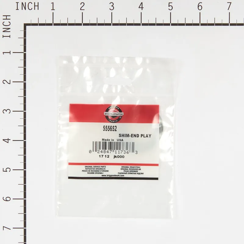 Briggs & Stratton - 555652 - SHIM-END PLAY